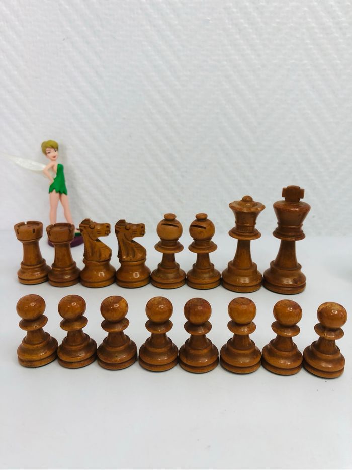 Pièces d’échecs Lardy plombées feutrées - photo numéro 3