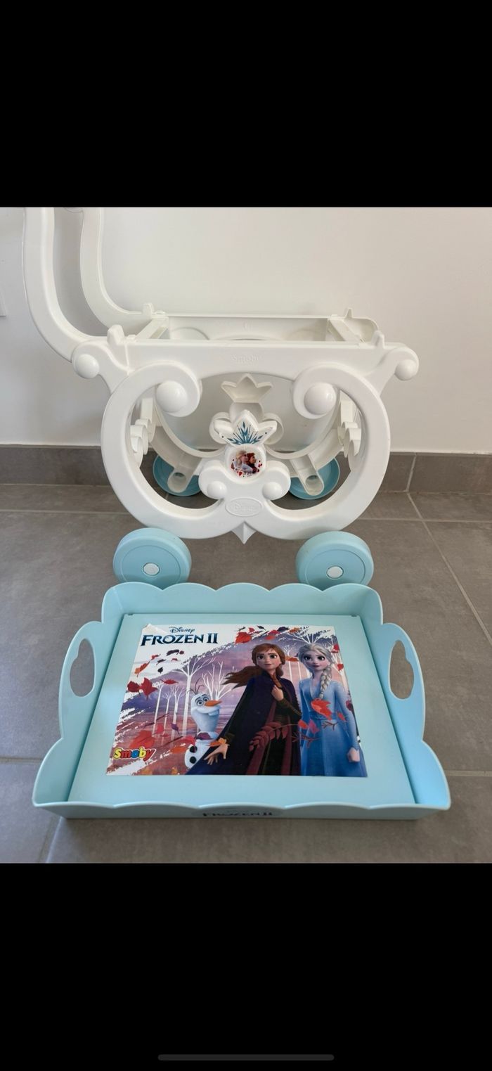 Chariot dînette avec plateau Reine des neiges - photo numéro 8
