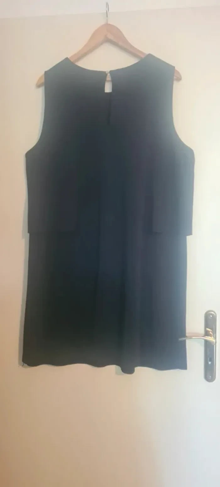 Robe bleu marine violeta by mango - photo numéro 6
