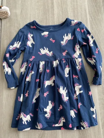 Robe manches longues tex 3-4 ans