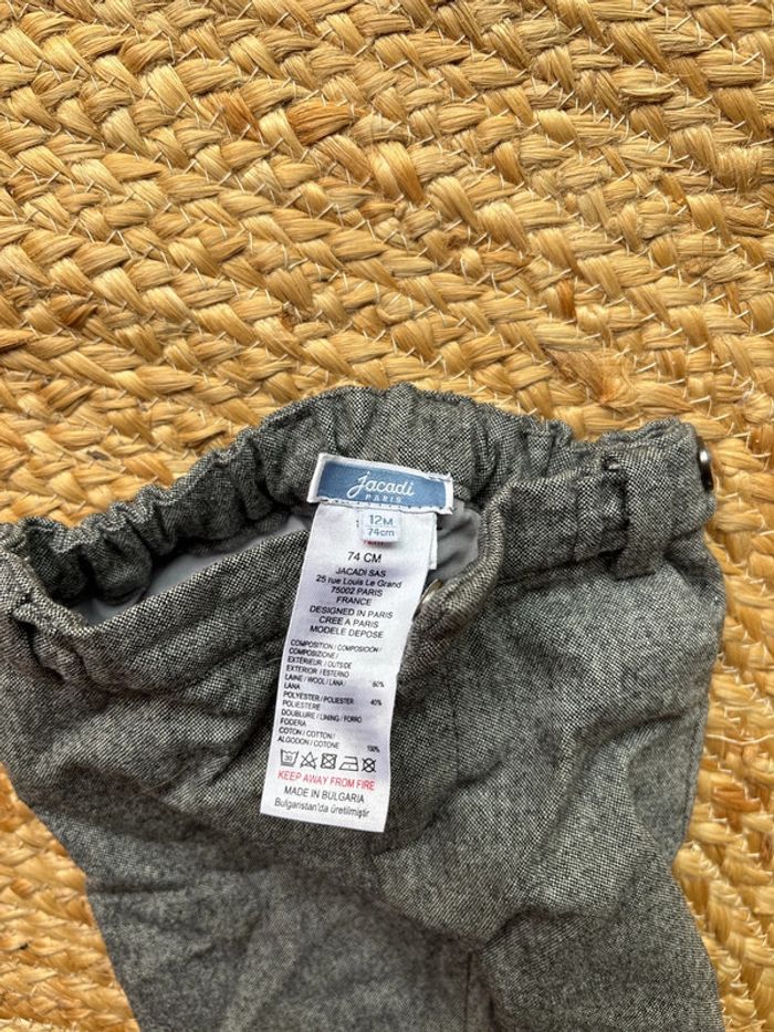 Pantalon Jacadi 12 mois - laine - photo numéro 4