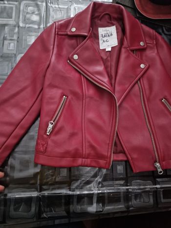 Veste en simili cuir