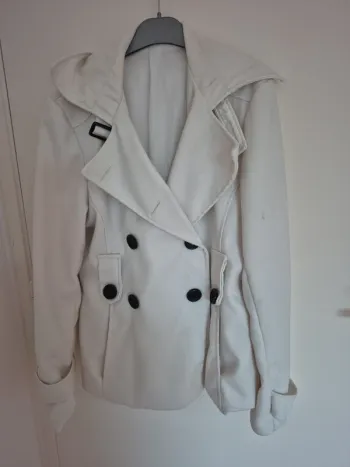 Manteau Blanc xl