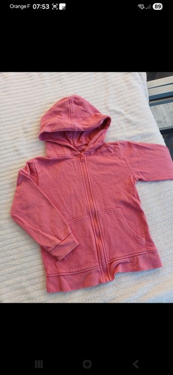 Sweat fille taille 5 ans
