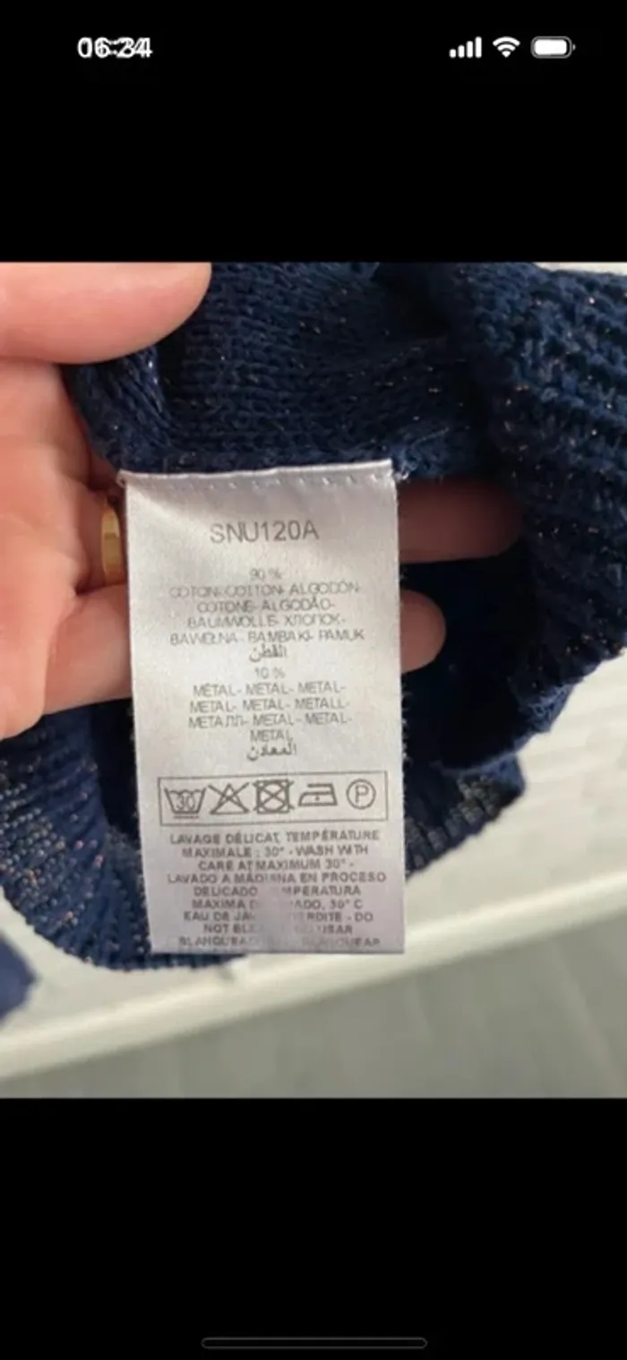 Pull naf naf taille S - photo numéro 4