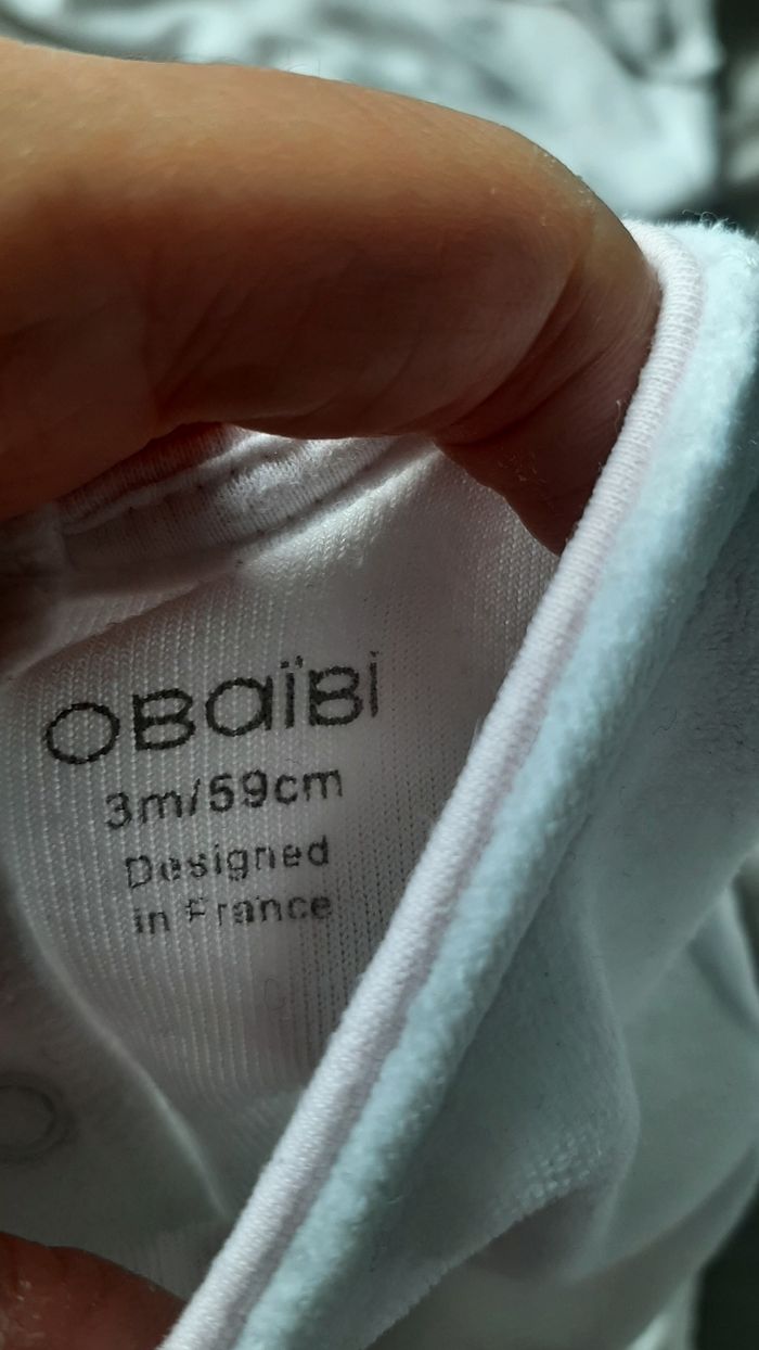 Lot 3 pyjama velours - photo numéro 7