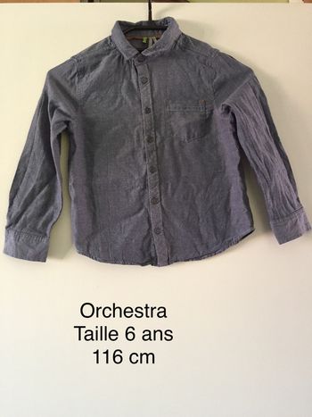 Chemise Orchestra Taille 6 ans