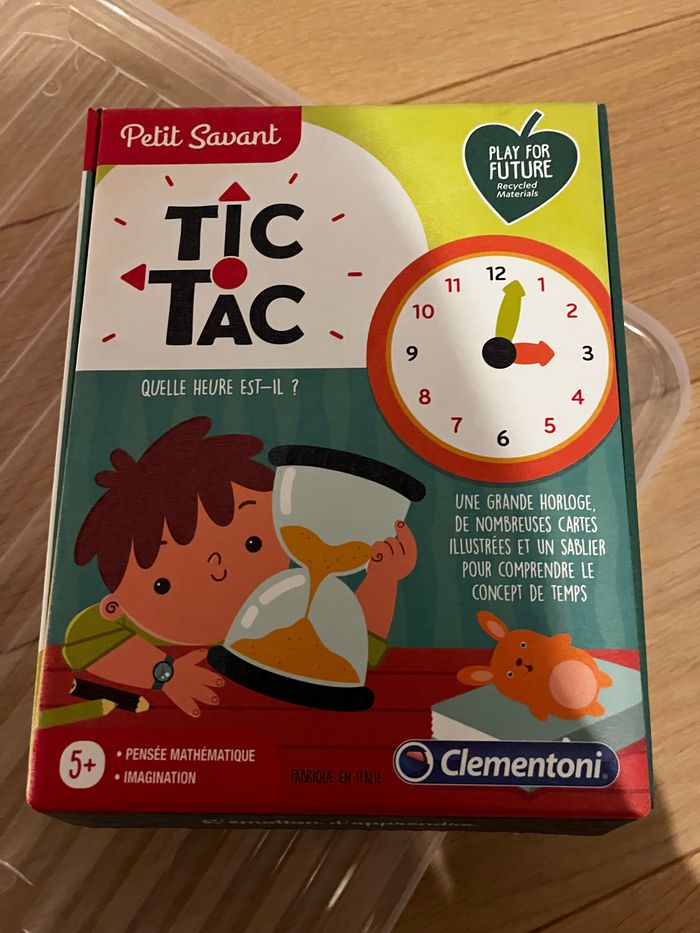 Tic tac pour apprendre l’heure