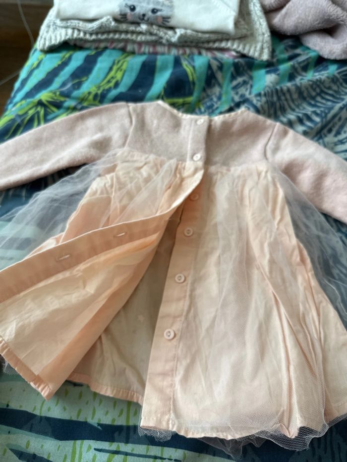 Robe Vertbaudet rose 6 mois - photo numéro 4