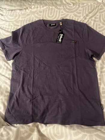 T-shirt Schott XXL Violet