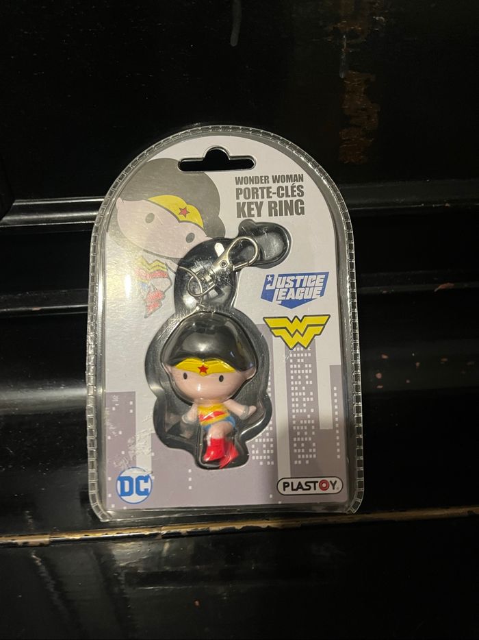 Lot 2 porte clé superman - wonder woman