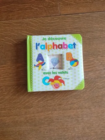 Livre je découvre l'alphabet