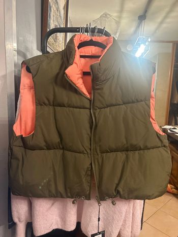 Doudoune sans manches réversible