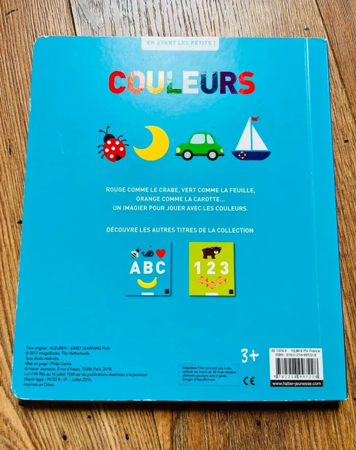 Livre les couleurs - photo numéro 4