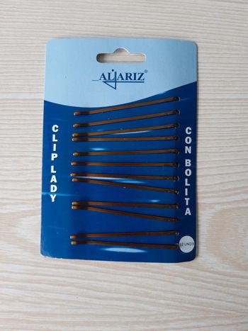 Barettes à chignon doré