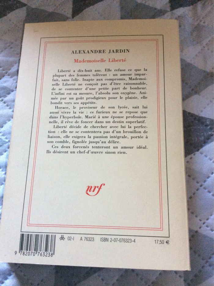 #mademoiselle Liberté par Alexandre Jardin - photo numéro 4