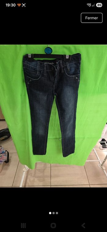 Jeans fille t 10 ans
