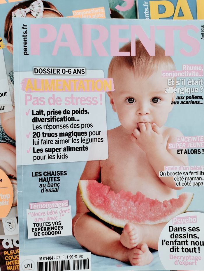 Gros lot de magazines de maternité Parents - photo numéro 9