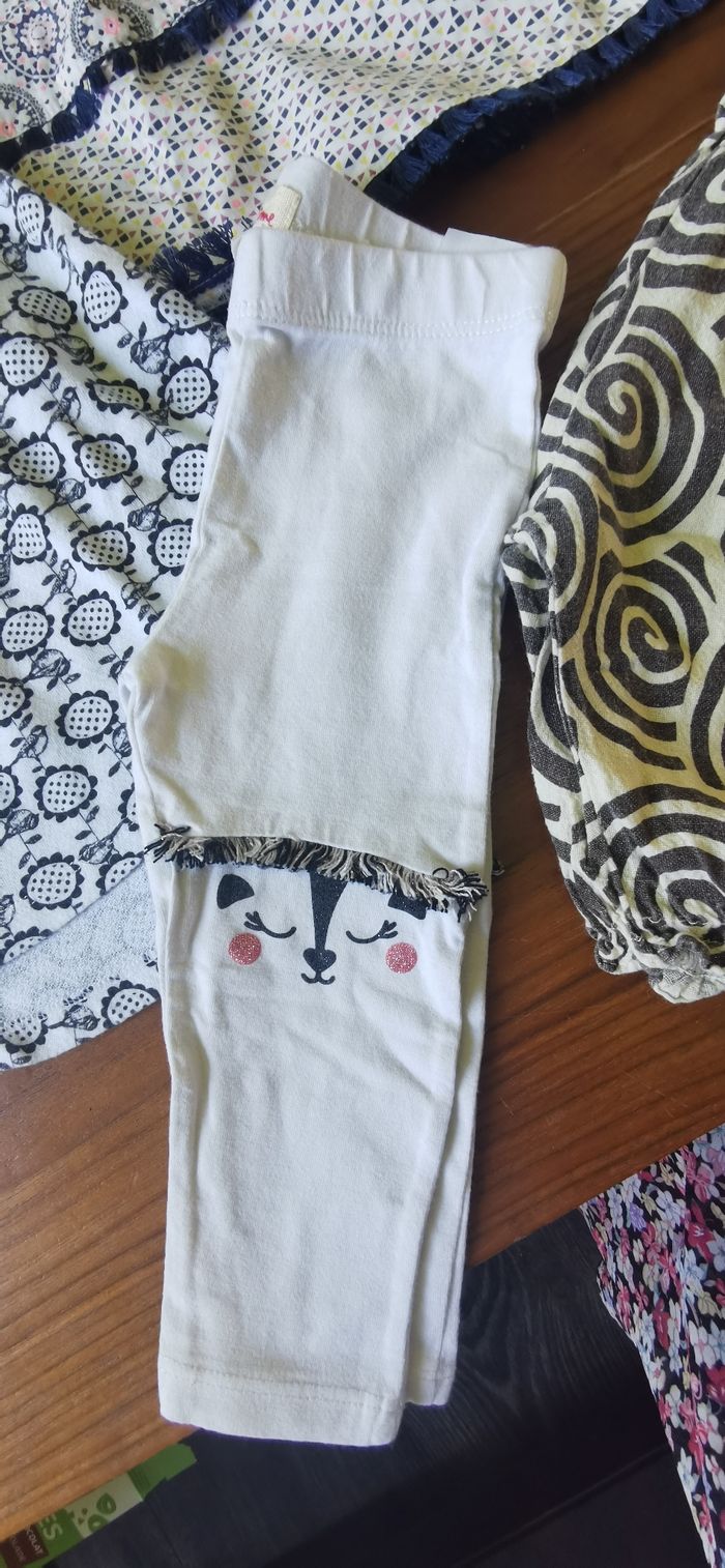 Robes et pantalons bébé fille 12 mois été 74cm - photo numéro 5