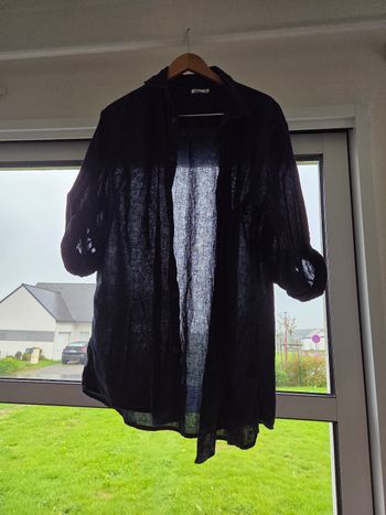 Chemise bleu foncé