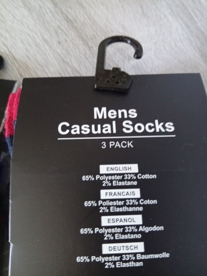 Joli lot 6 paires de chaussettes dû 40/46 - photo numéro 5