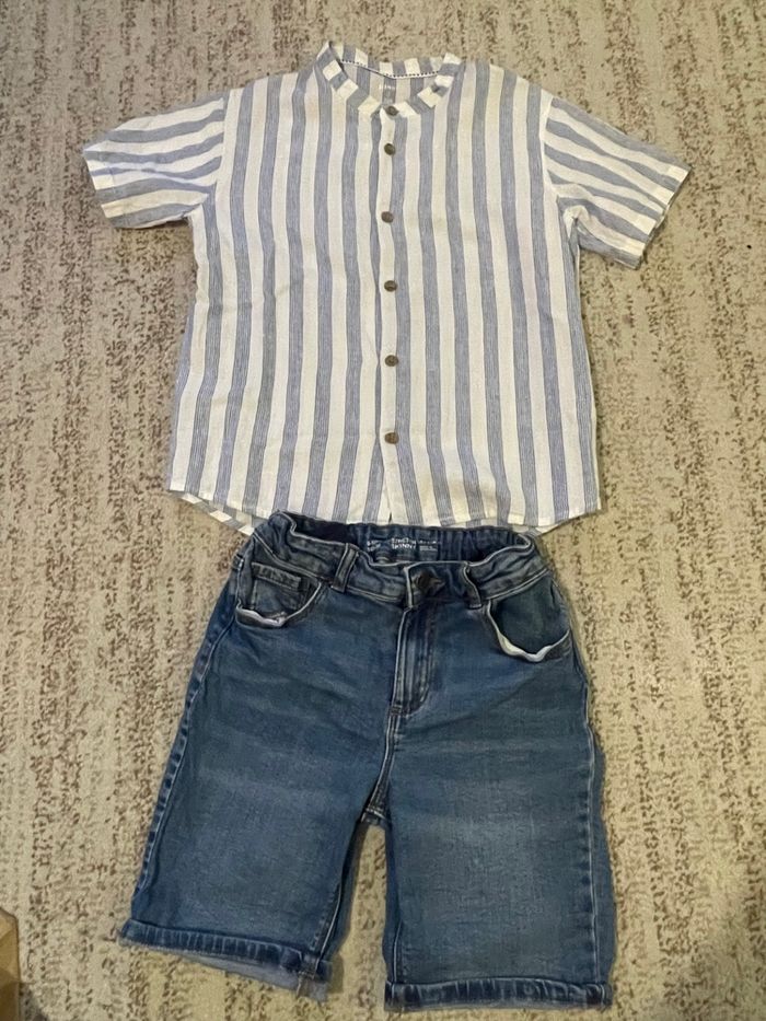 Ensemble short et chemise - photo numéro 2