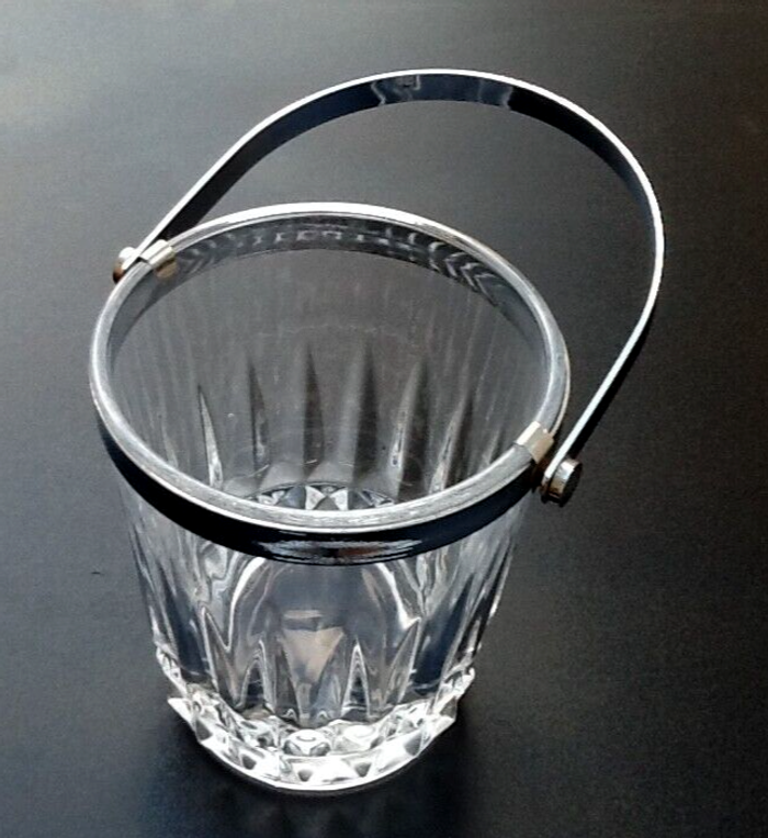 Années 1970 Seau à glace Cristal d' Arques modèle Villandry - photo numéro 5