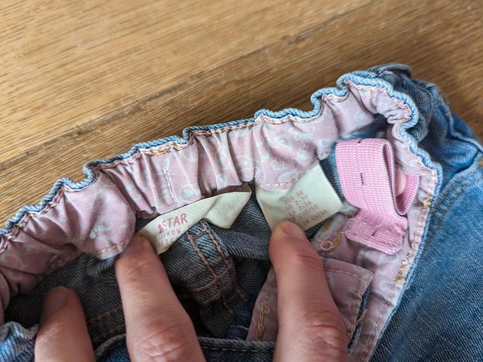 Jean 2 ans bleu délavé - photo numéro 2