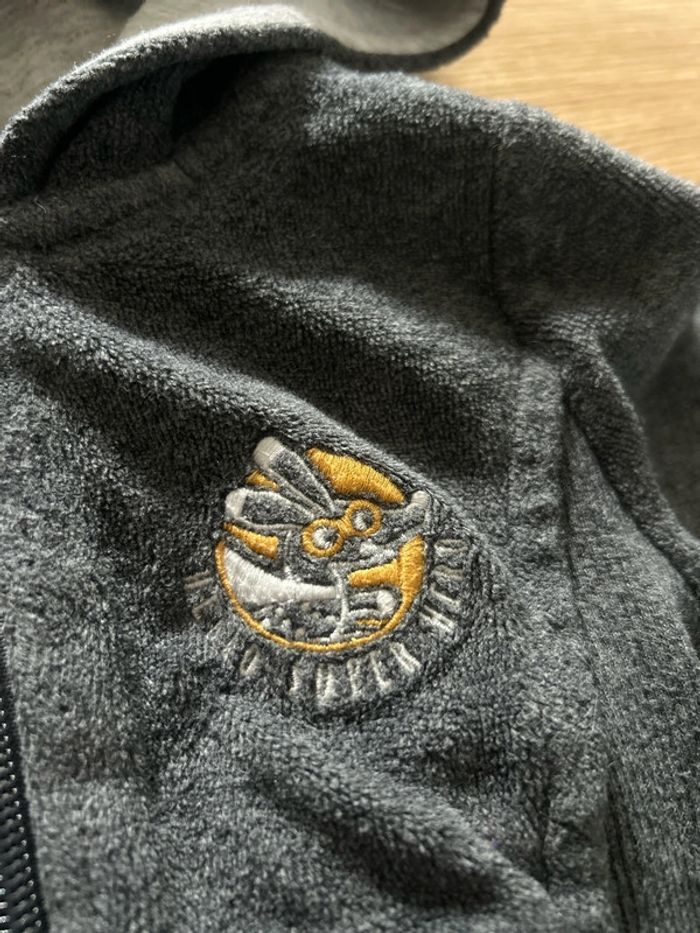 Gilet velours gris Kiabi 3Mois - photo numéro 2