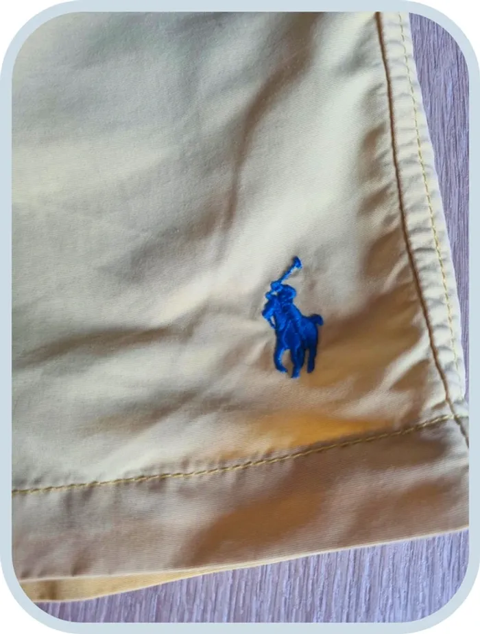 Short de bain jaune Homme Ralph Lauren Taille M - photo numéro 4