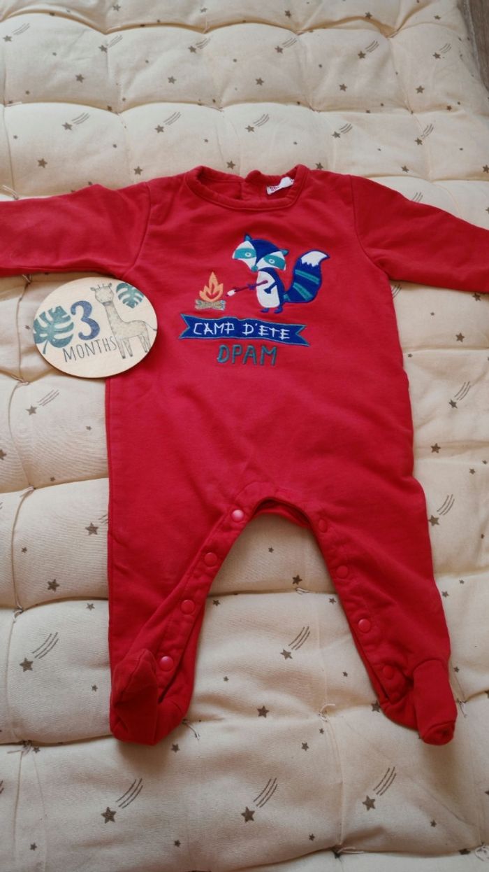 Lot de 10 pyjamas légers taille 3 mois - photo numéro 4