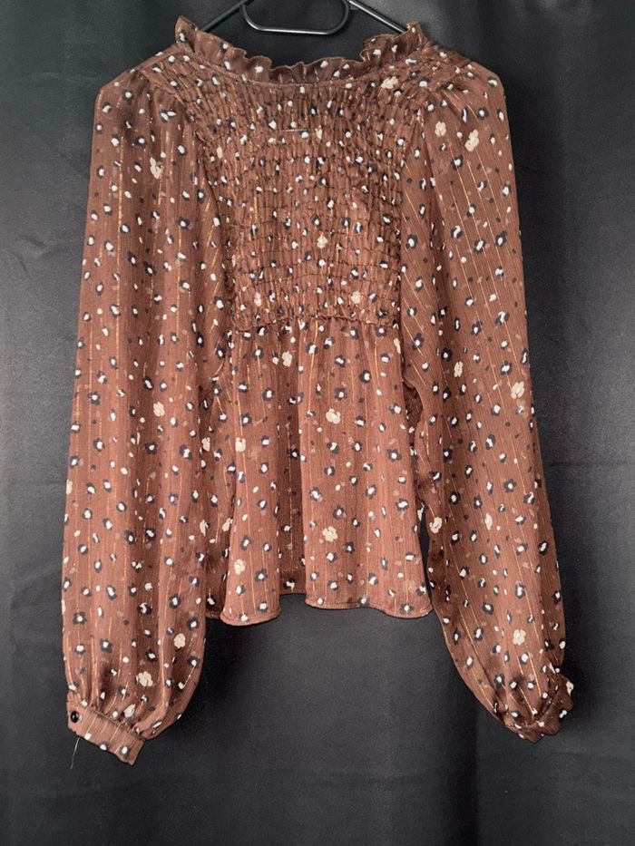 Blouses motif léopard