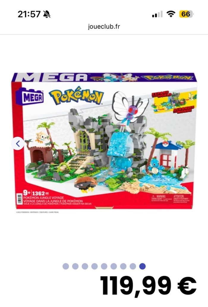 Mega Lego Pokemon neuf - photo numéro 2