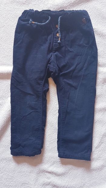 Pantalon velour H&M 24 mois