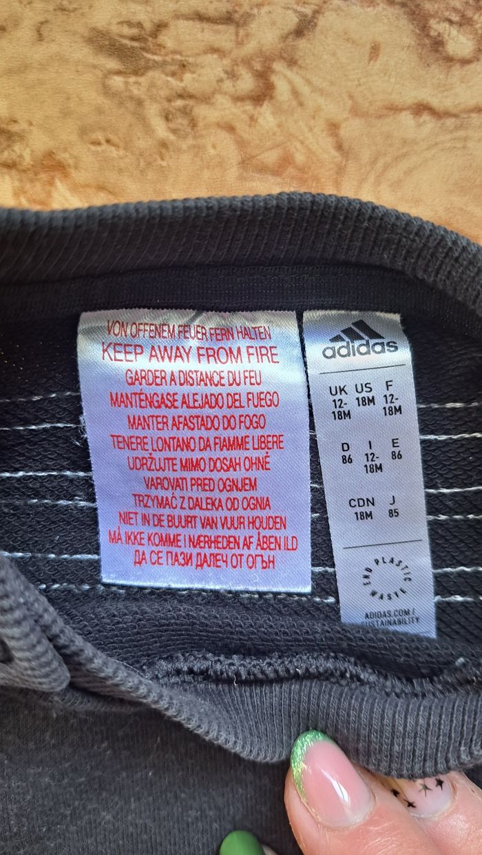 Ensemble jogging 12/18 mois - photo numéro 2