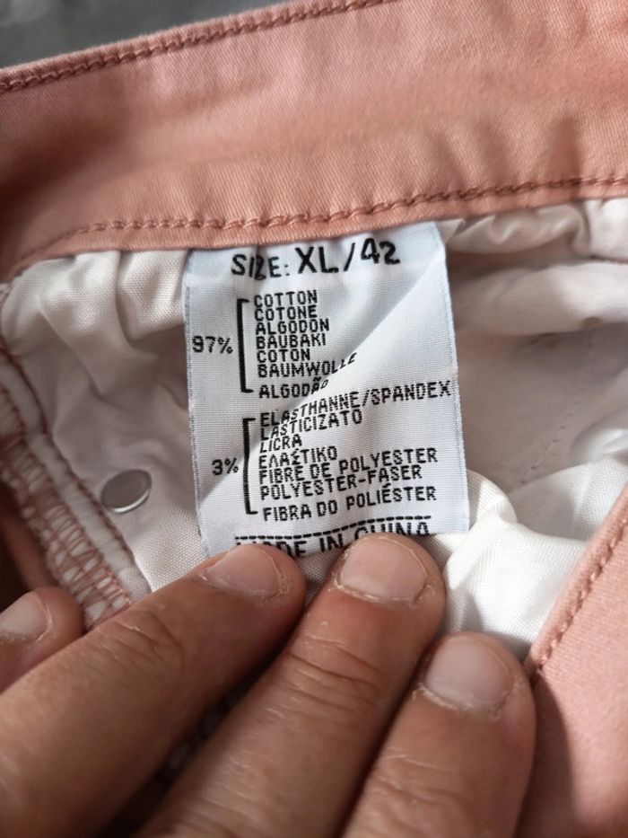 Pantalon femme saumon - photo numéro 5