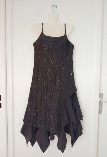 Robe de soirée a sequins femme c