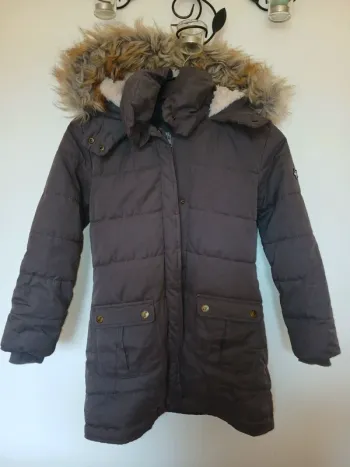 Manteau long fille 12 ans