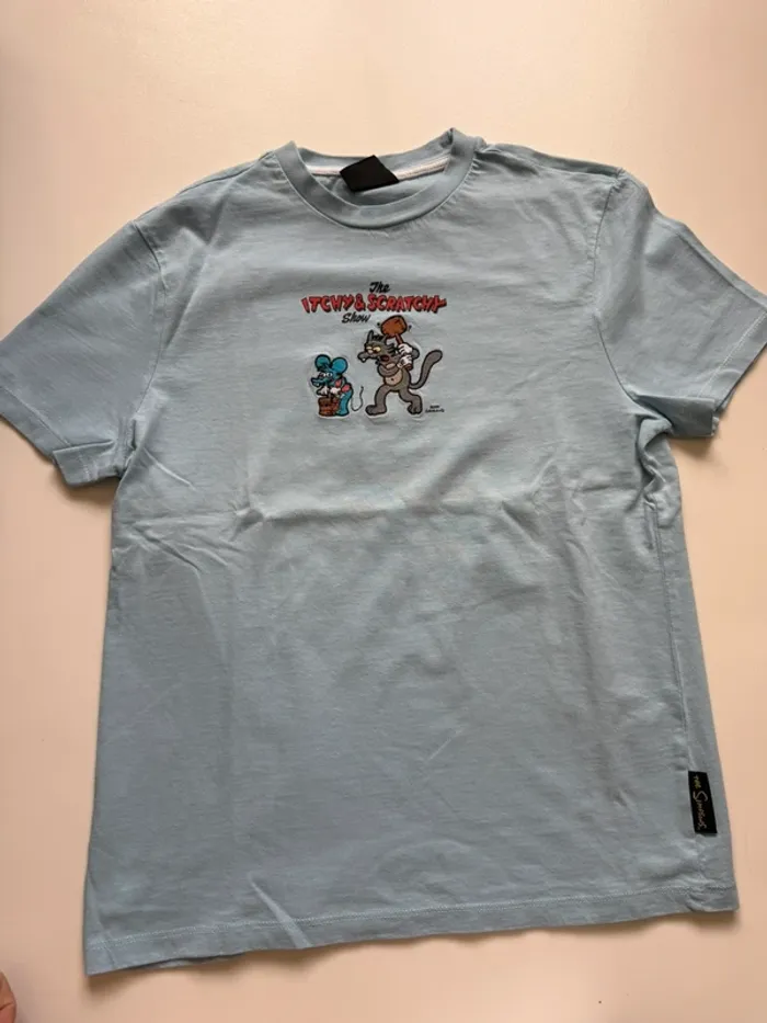 T shirt The Simpsons Itchy Scratchy