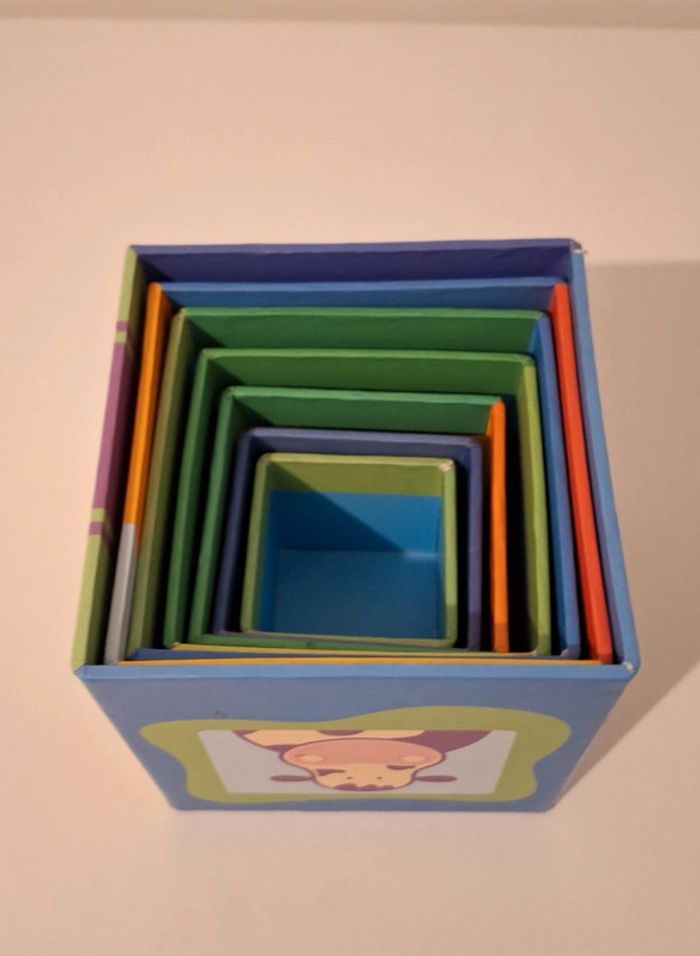 Jeu de cubes à empiler - photo numéro 3