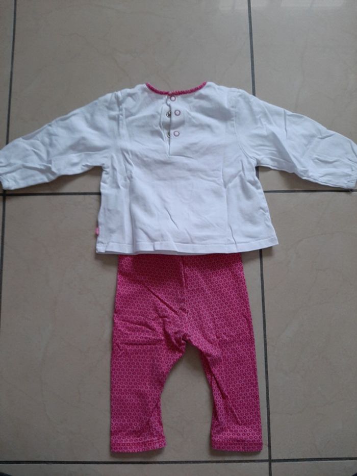 Pyjama fin fille 12 mois - photo numéro 2