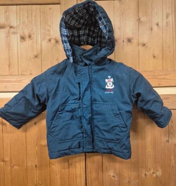 Manteau hiver garçon 18 mois