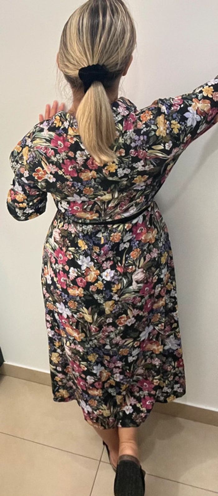 Robe chemise à fleurs - photo numéro 6
