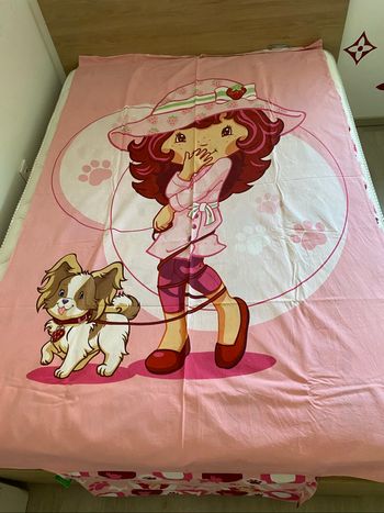 Housse de couette Charlotte aux fraises 1  pers.
