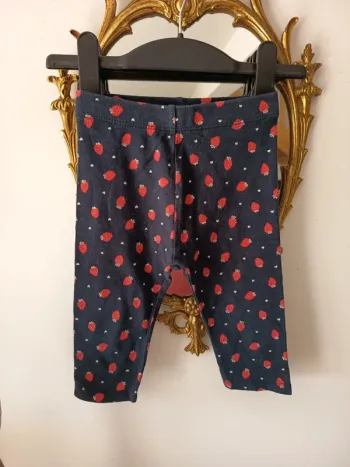 Legging 3/4 fraise