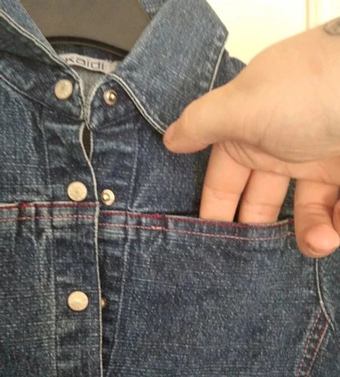 Veste en jean Okaïdi 8 ans - photo numéro 5