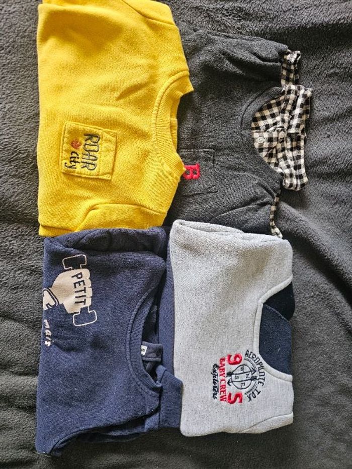 Lot de 4 pull