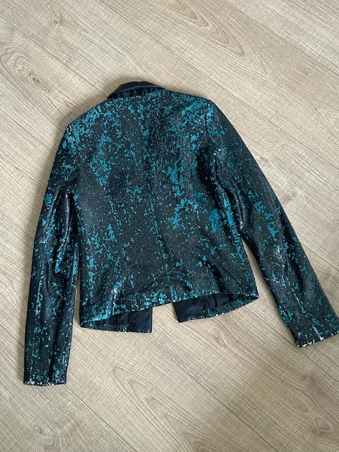 Blazer en sequins Kookai taille 36 comme neuf - photo numéro 9