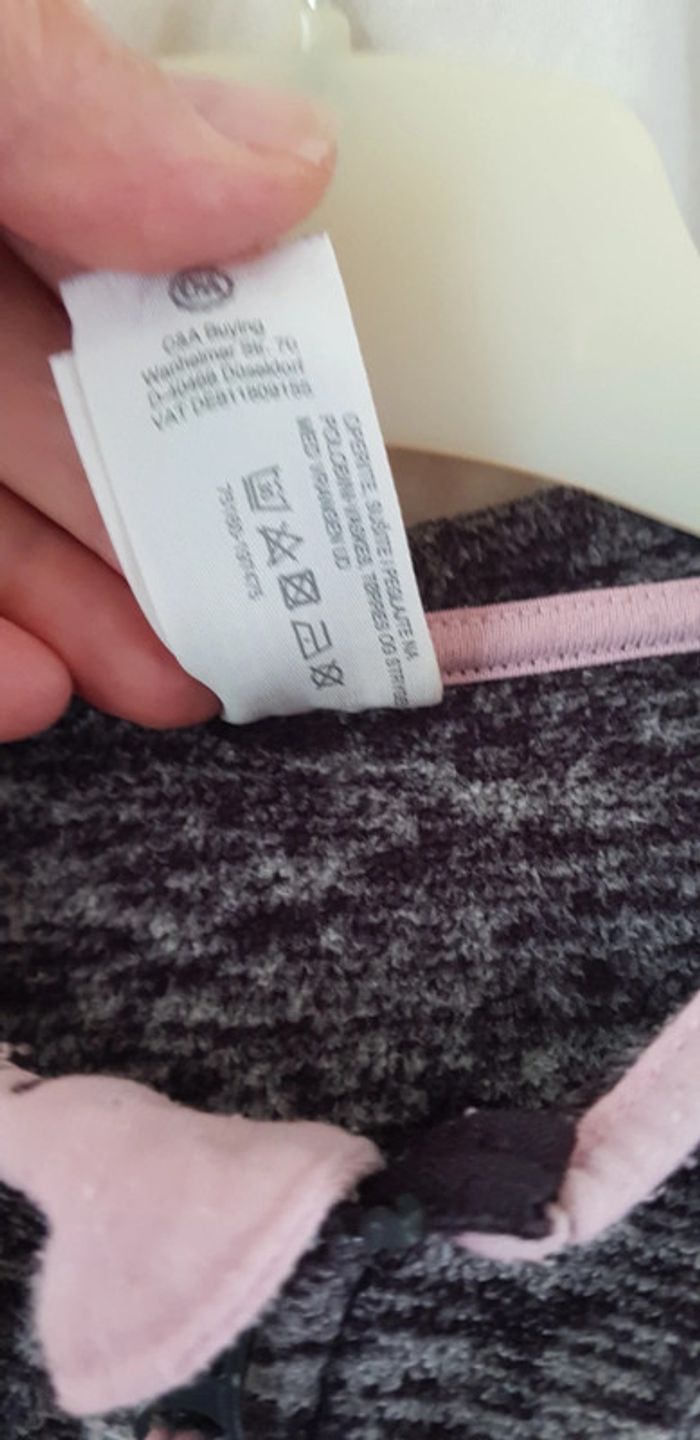 Gilet zippé fille 10 ans - photo numéro 5