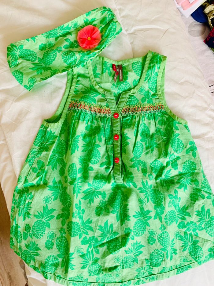 Magnifique Tunique et bandana assortie